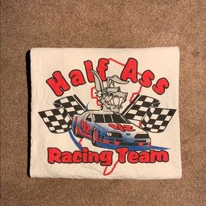 Vintage New Jersey Half Ass Racing Team Tee